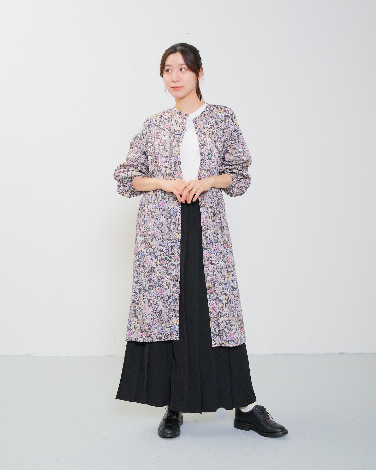 LILOU+LILY PLEATS PANTS 2508YO-1218